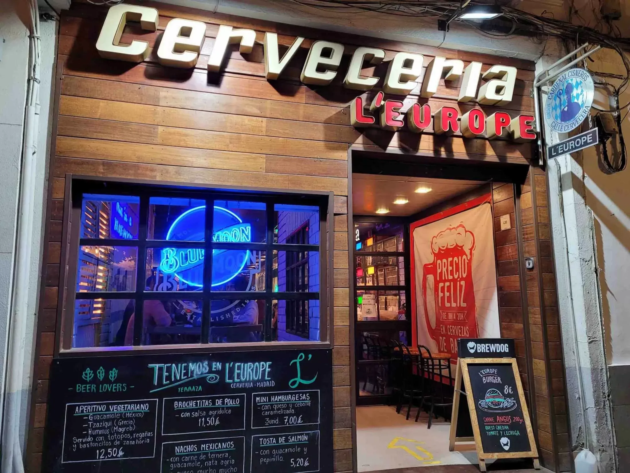 Cervecería L'Europe - Best Pubs in Madrid