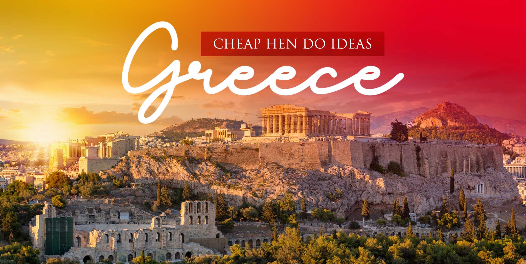 Cheap Hen Party in Greece