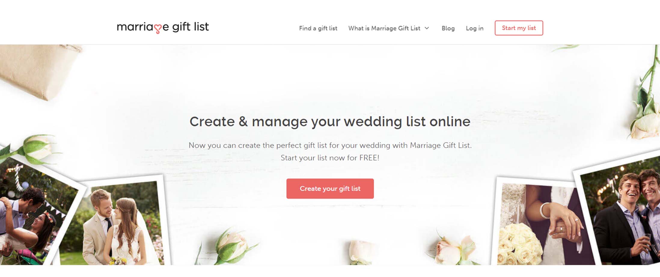 Wedding Gift Lists - MarriageGiftList