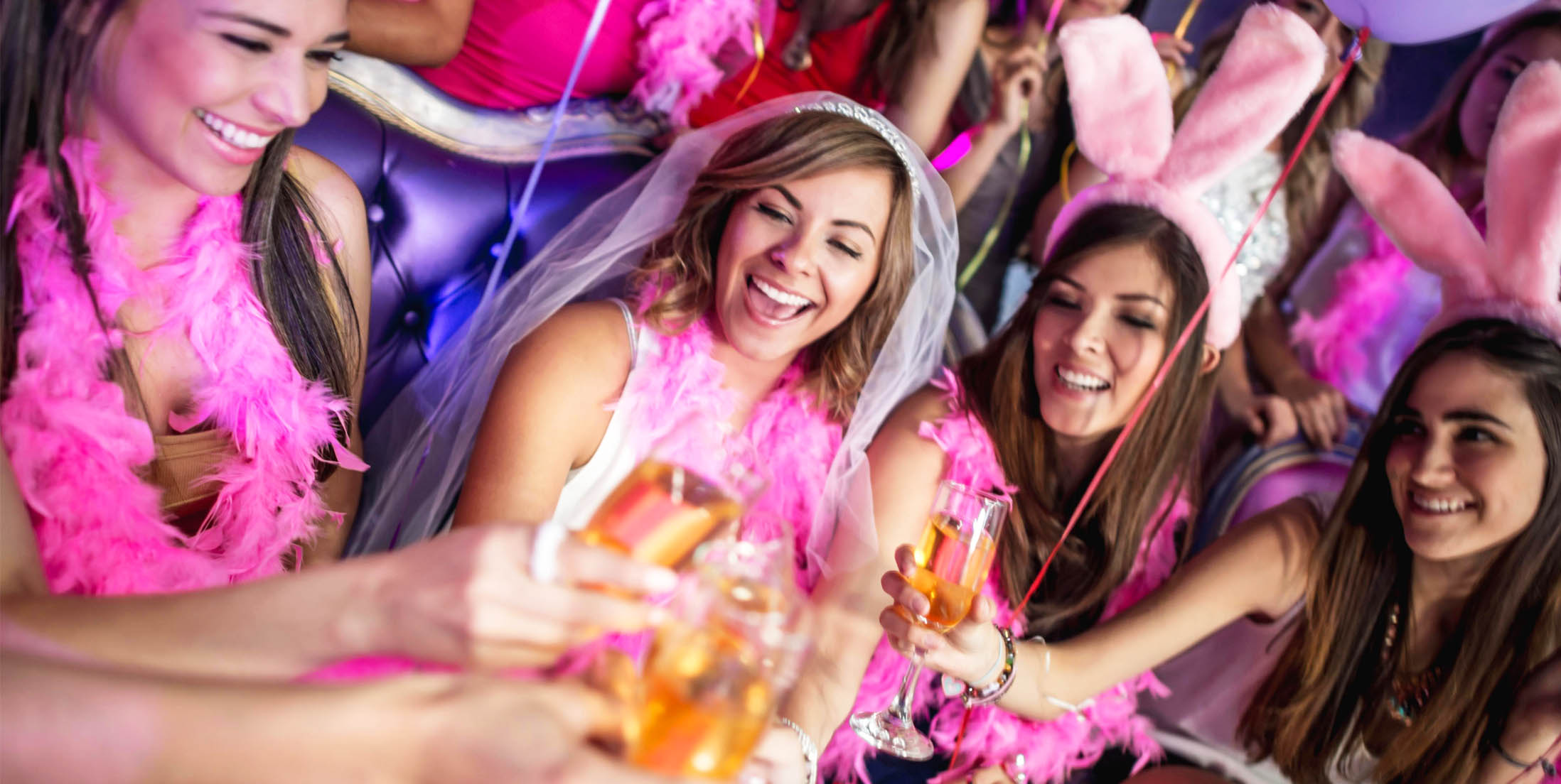 What is a Hen Do - Generic Group of Girls on a Hen Party