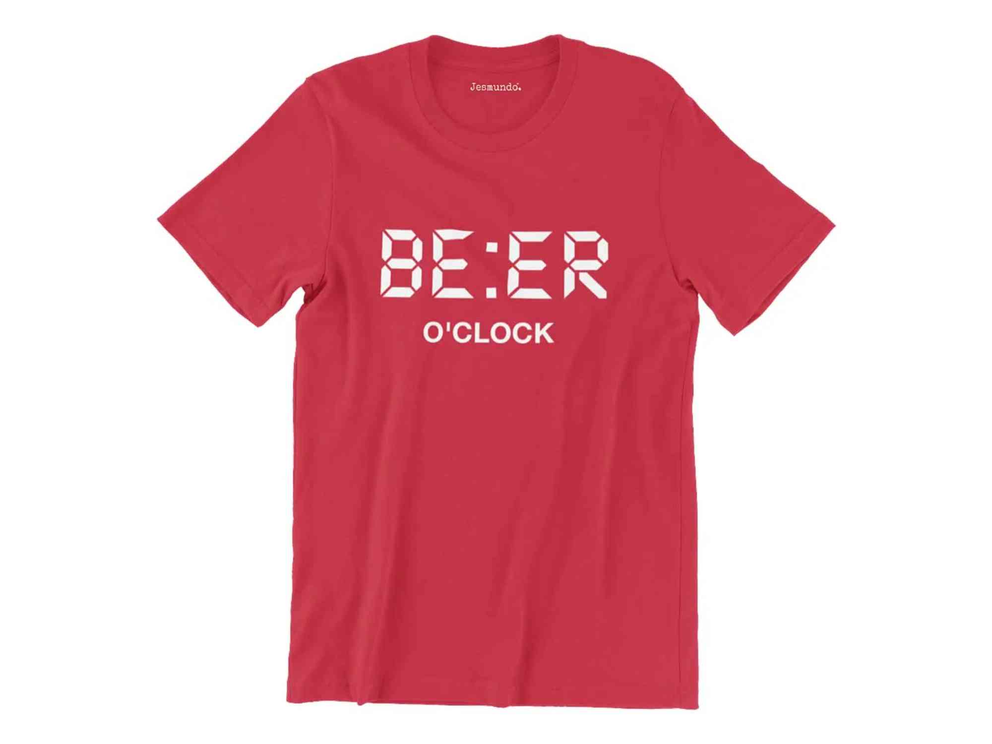 Cheap Stag Do T-Shirts - Beer O'clock