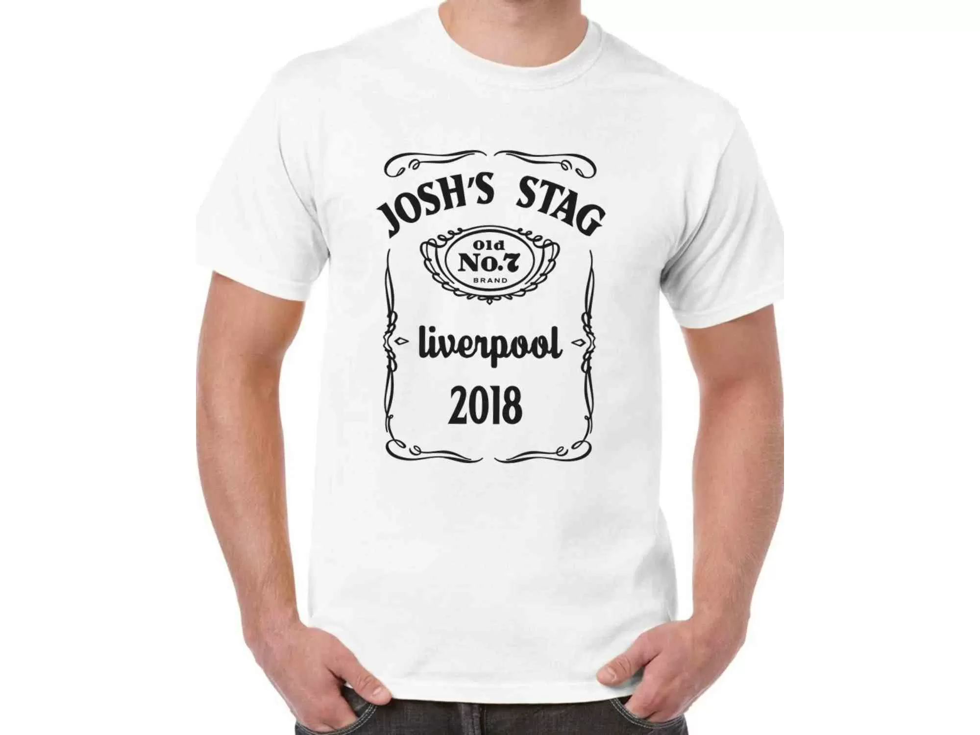 Cheap Stag Do T-Shirts - Jack Daniels