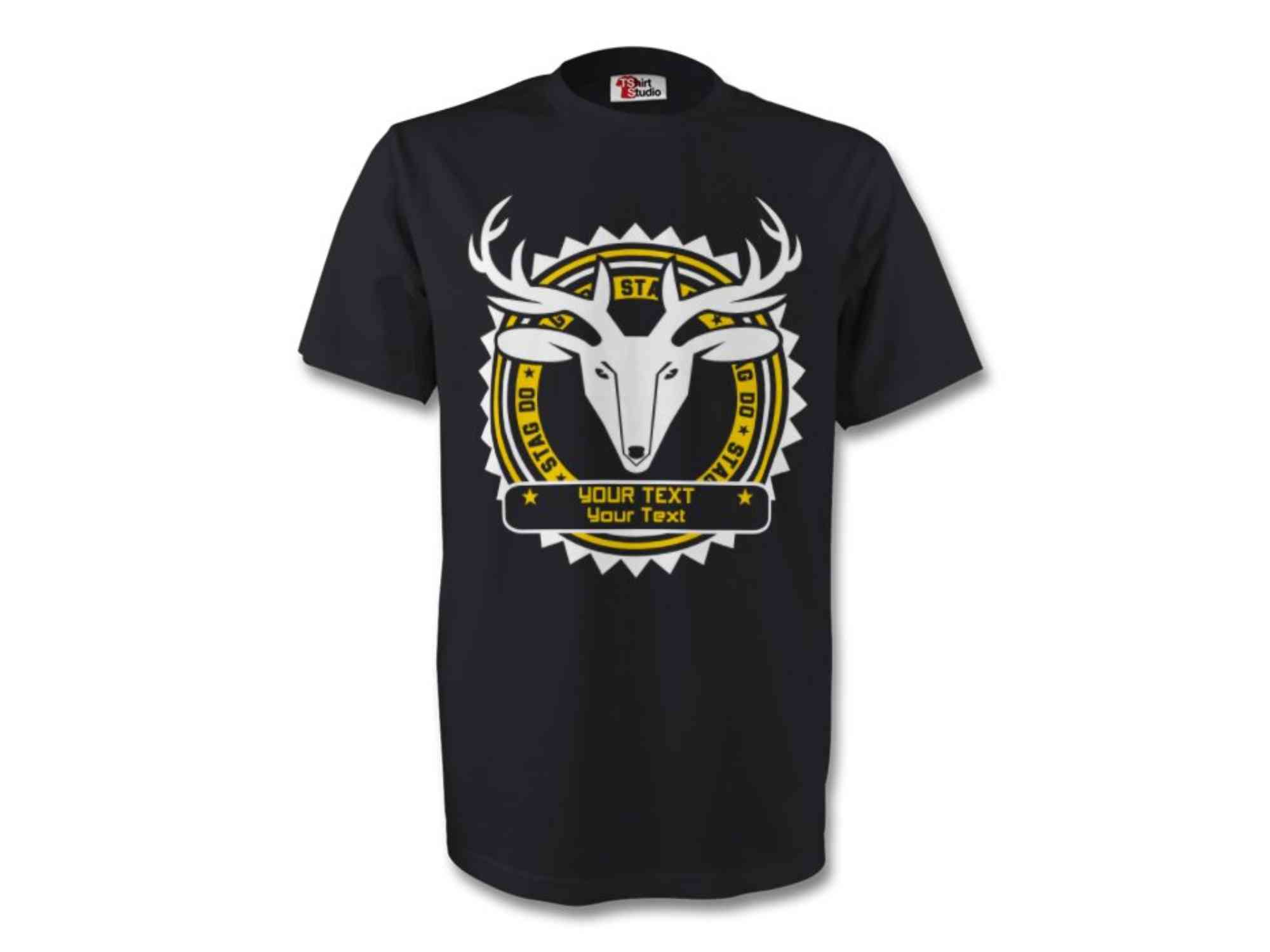 Cheap Stag Do T-Shirts - Stag Head