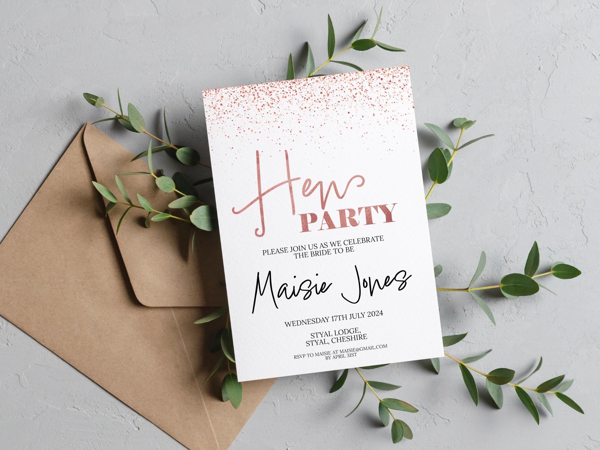 Send out Hen Party Invites!
