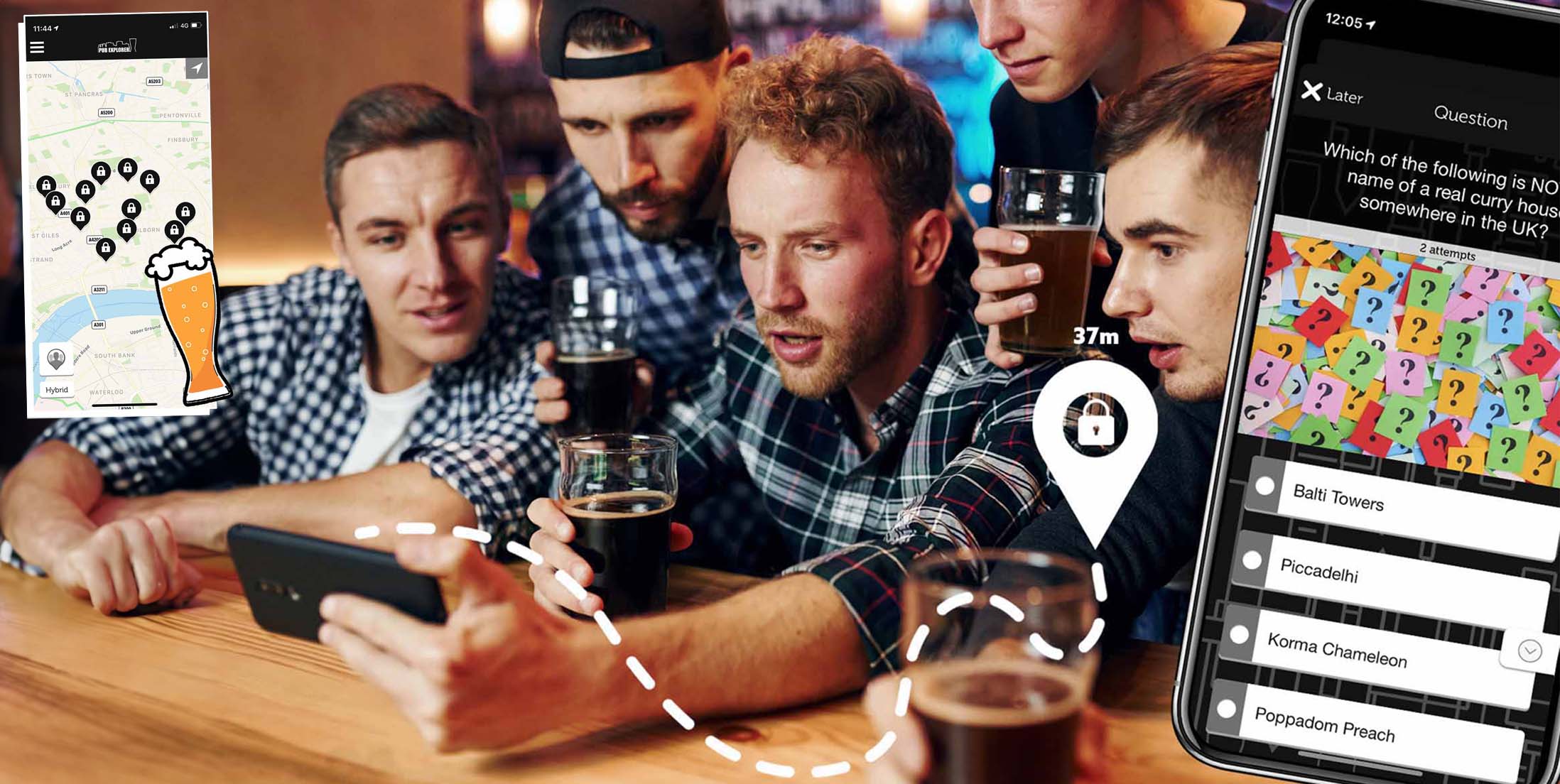 Top Stag Do Ideas & Activities - Smartphone Pub Treasure Hunt