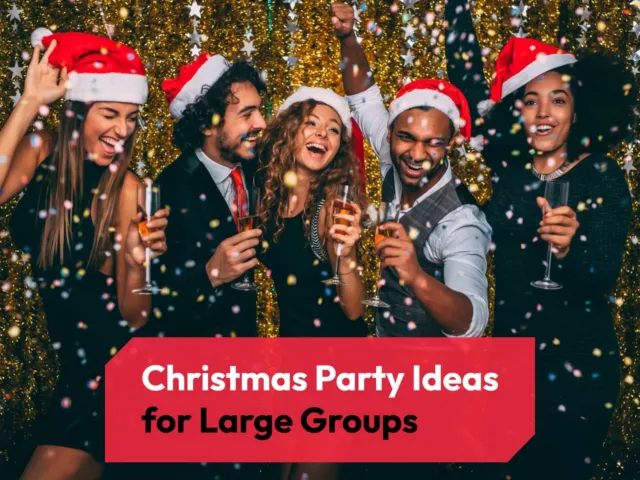 Large Group Christmas Party Ideas for Work 2026