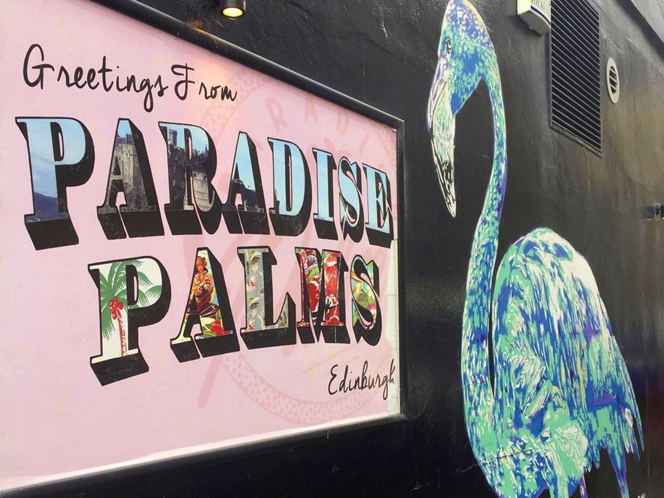 Paradise Palms - Best Bars in Edinburgh