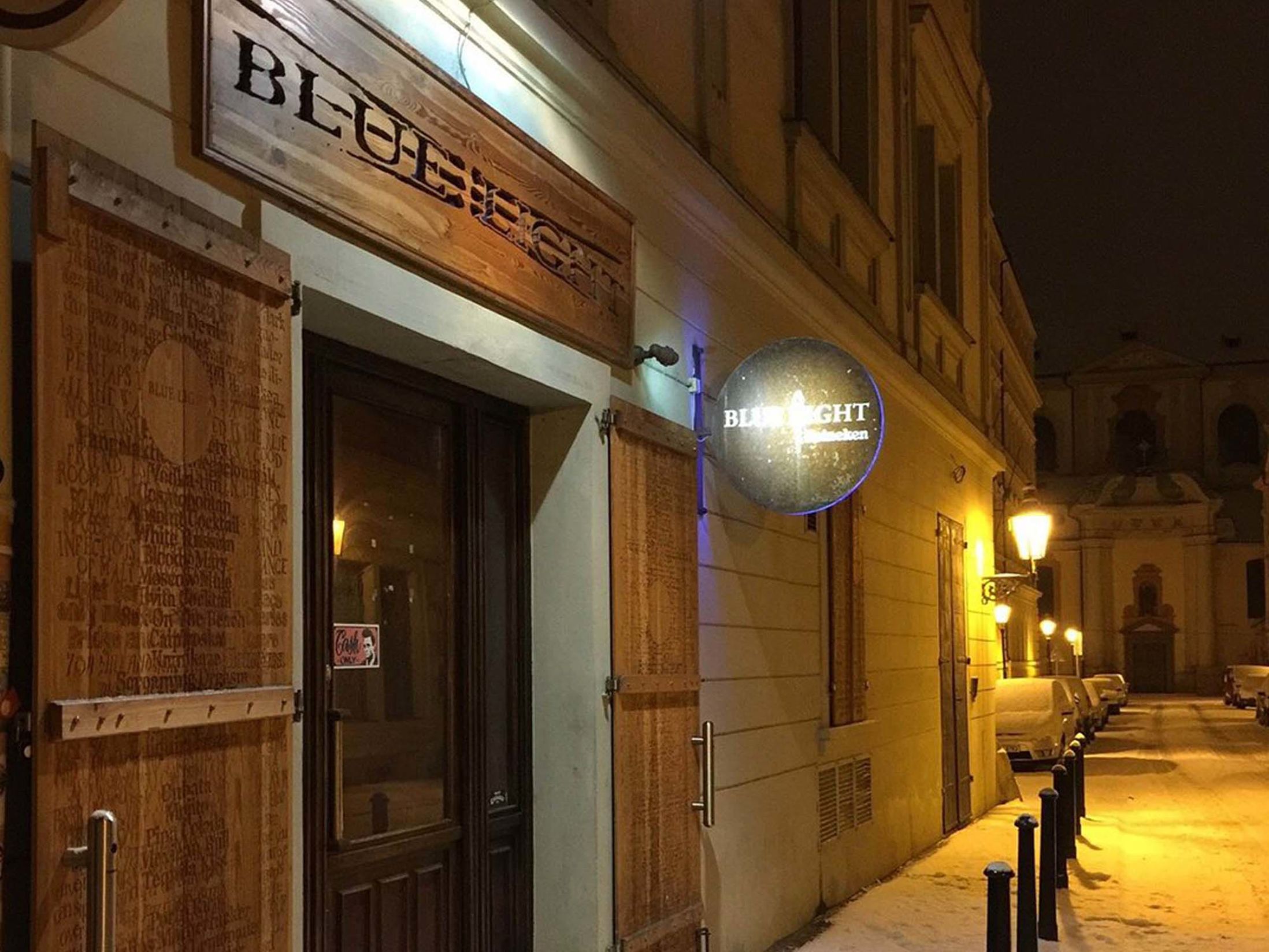 Best Bars in Prague - Bar Bluelight
