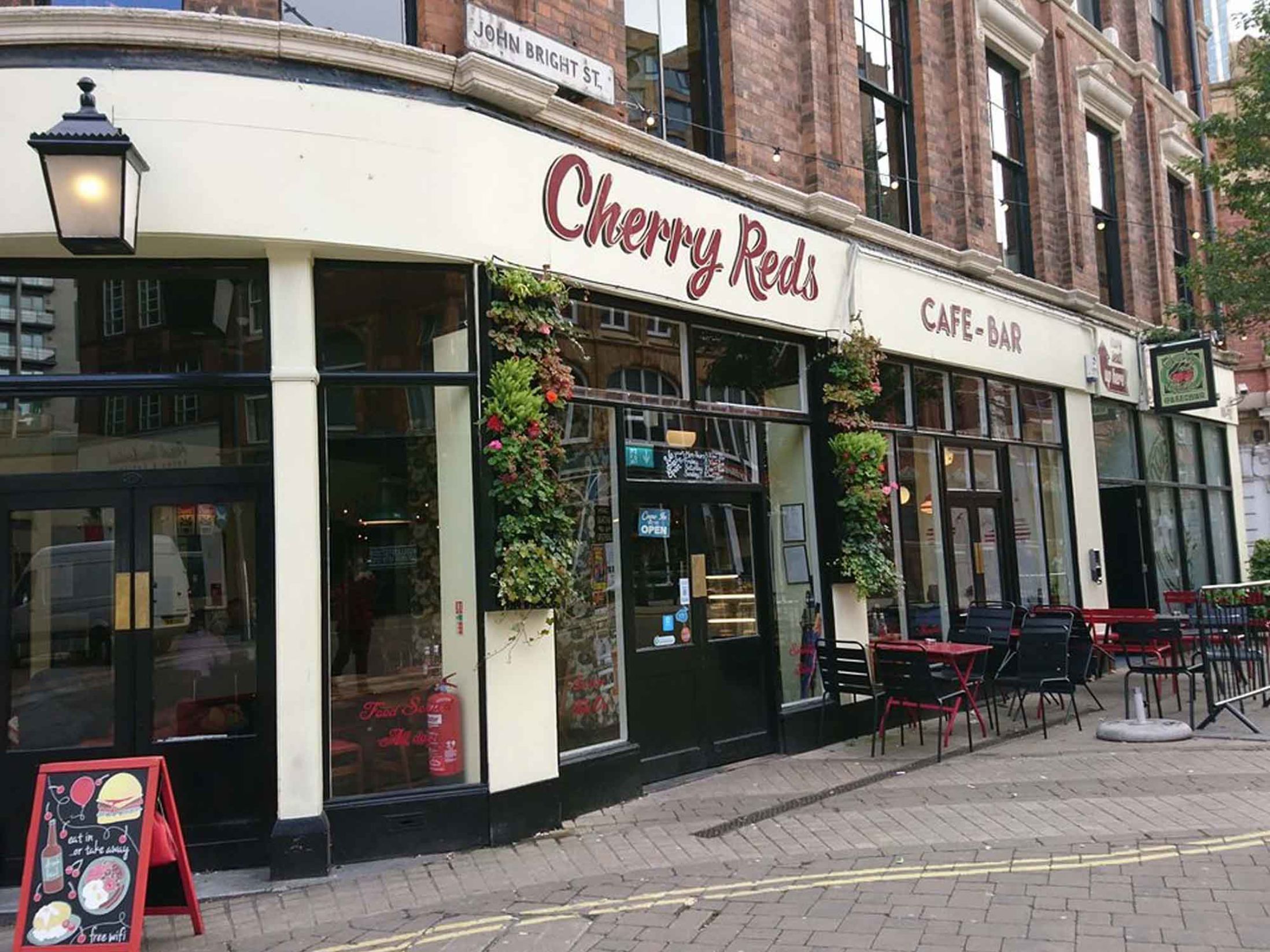 Best Breakfast in Birmingham - Cherry Red's Cafe Bar