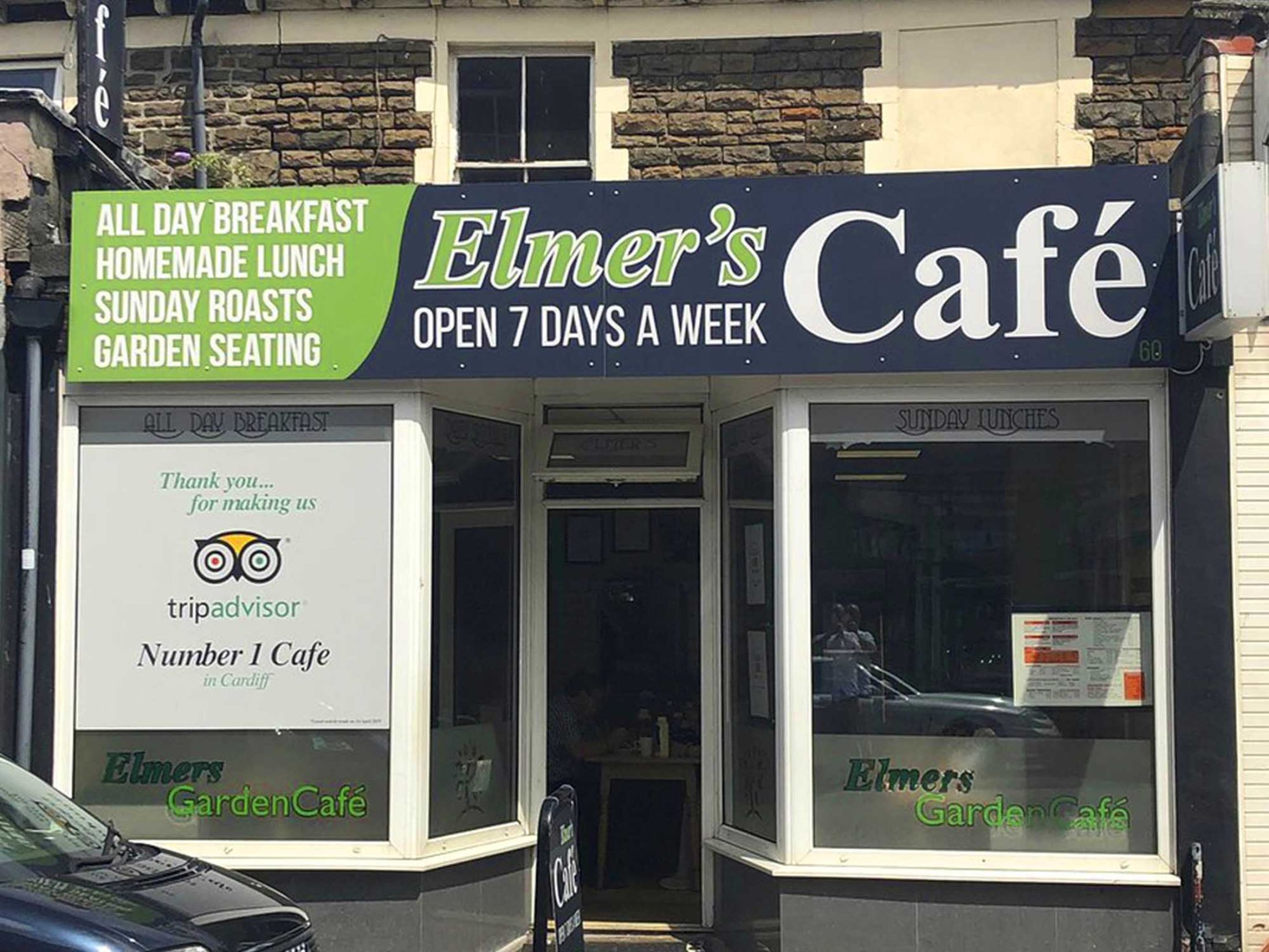 Best Breakfast in Cardiff - Elmer's Take a Break Cafe