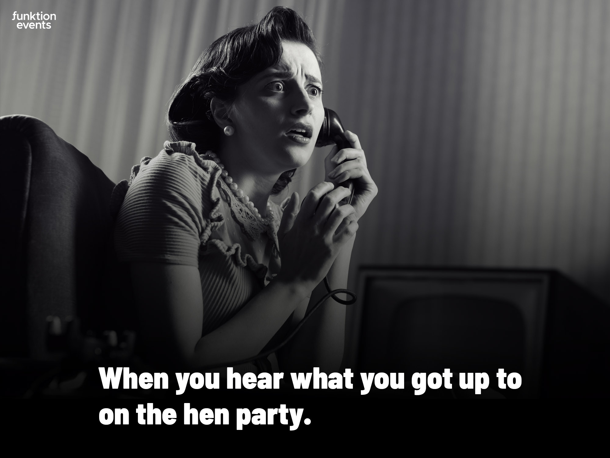 When you hear what you got up to on the hen party - Meme 2