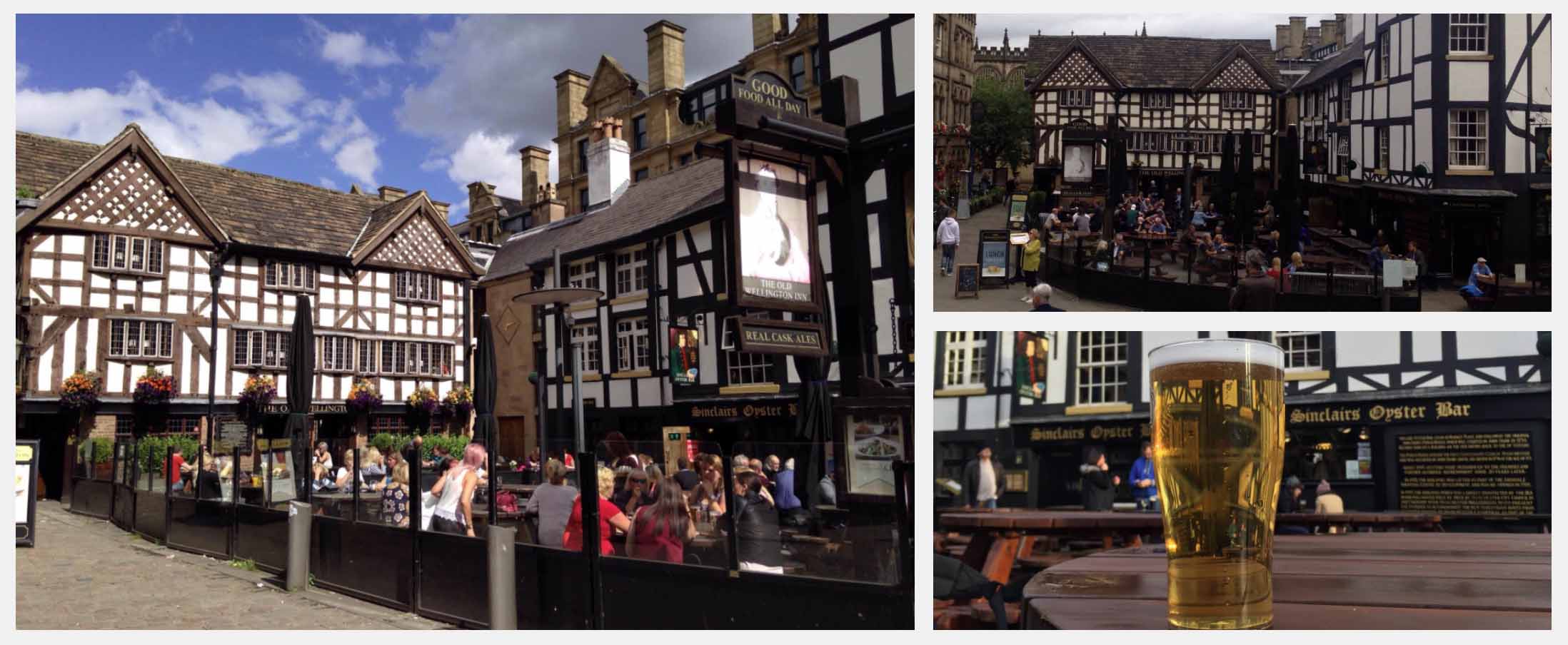 Best Beer Gardens in Manchester - Sinclair's Oyster Bar