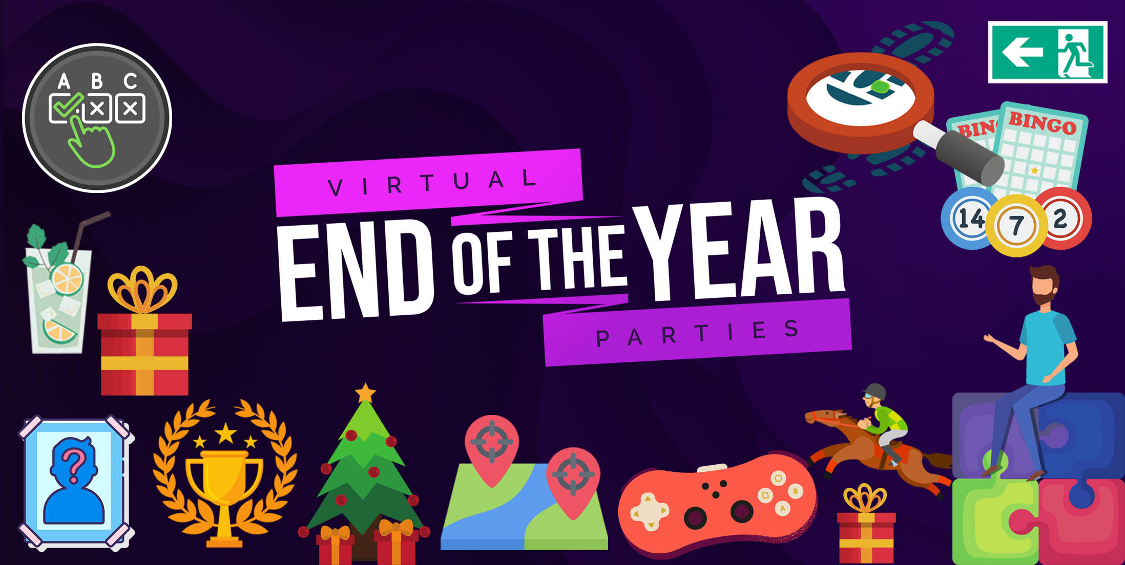 Virtual End of Year Party Party Ideas