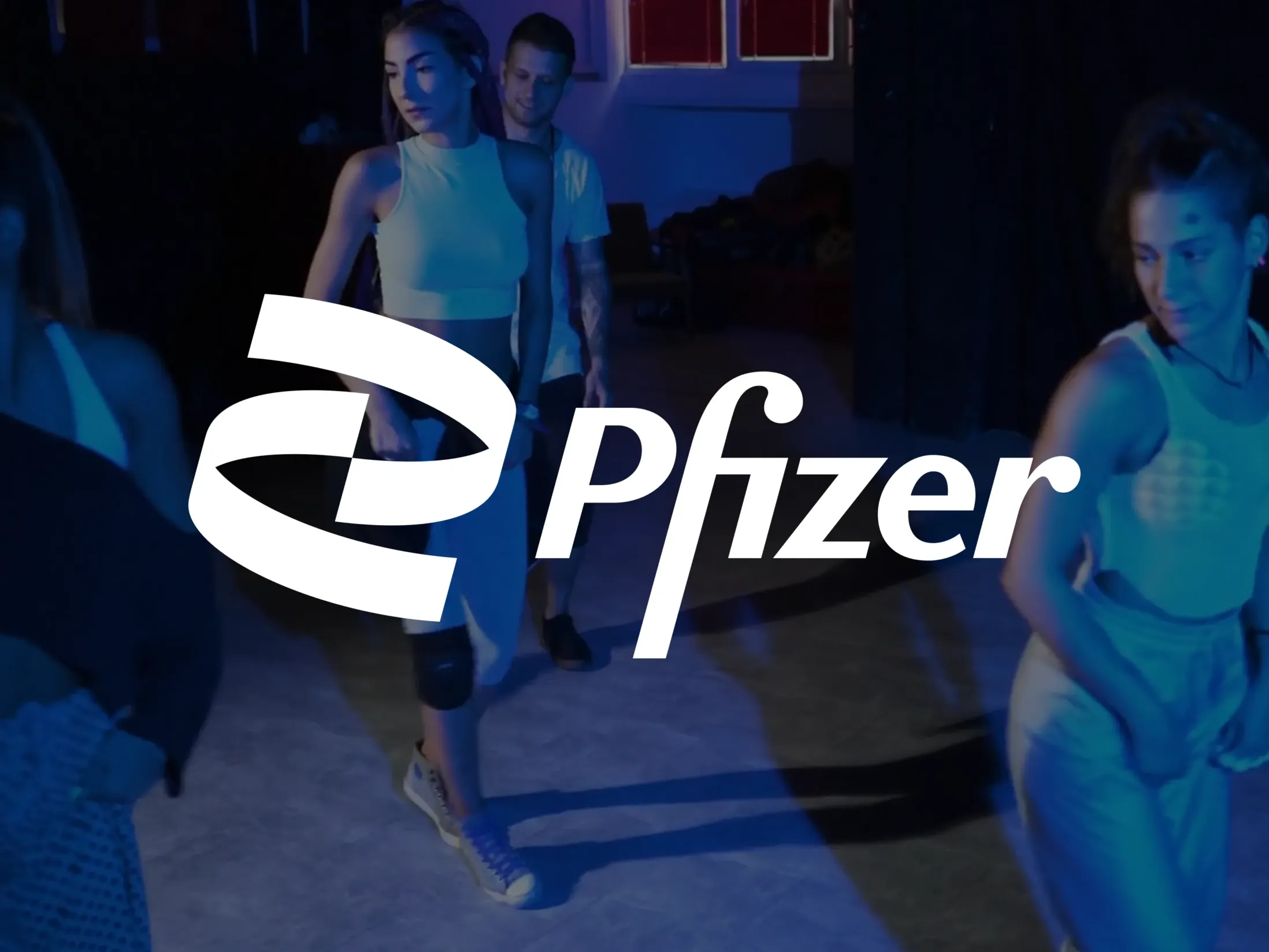 Pfizer street dance team building event