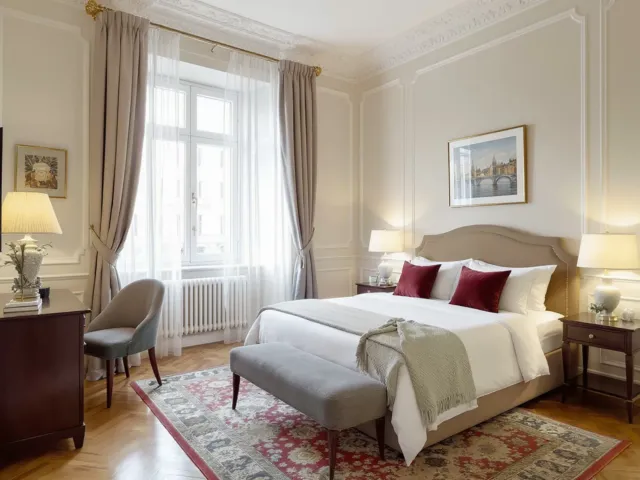 Central Hotel or Apartments