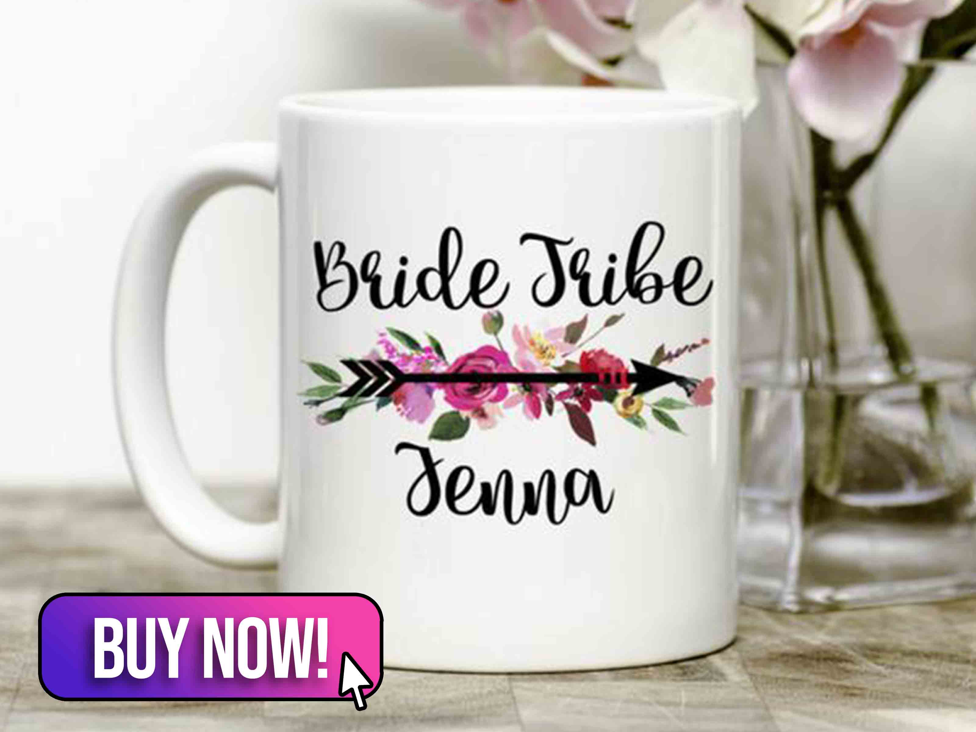 Personalized Bridesmaid Mug - SplendidMugs