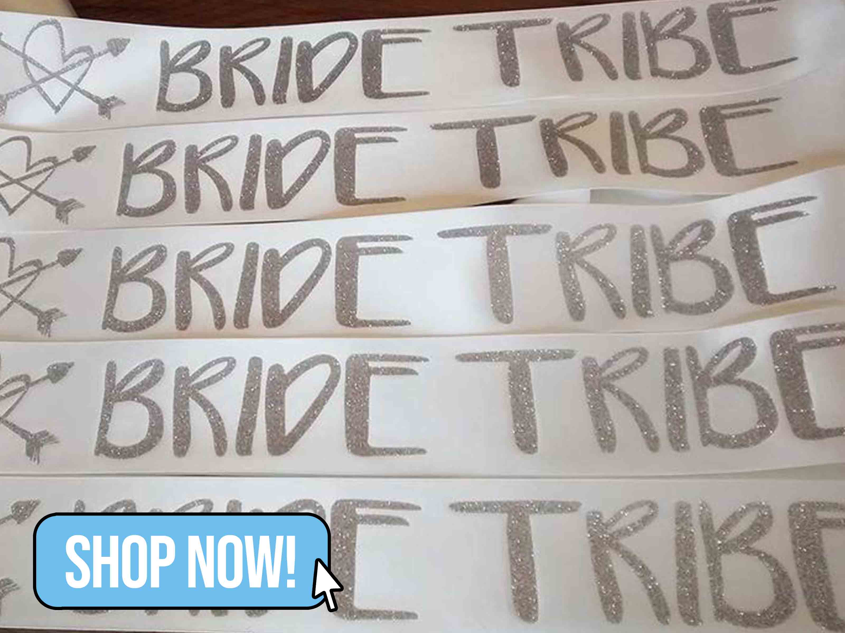 Bride Tribe Sash Set - ZingaBling