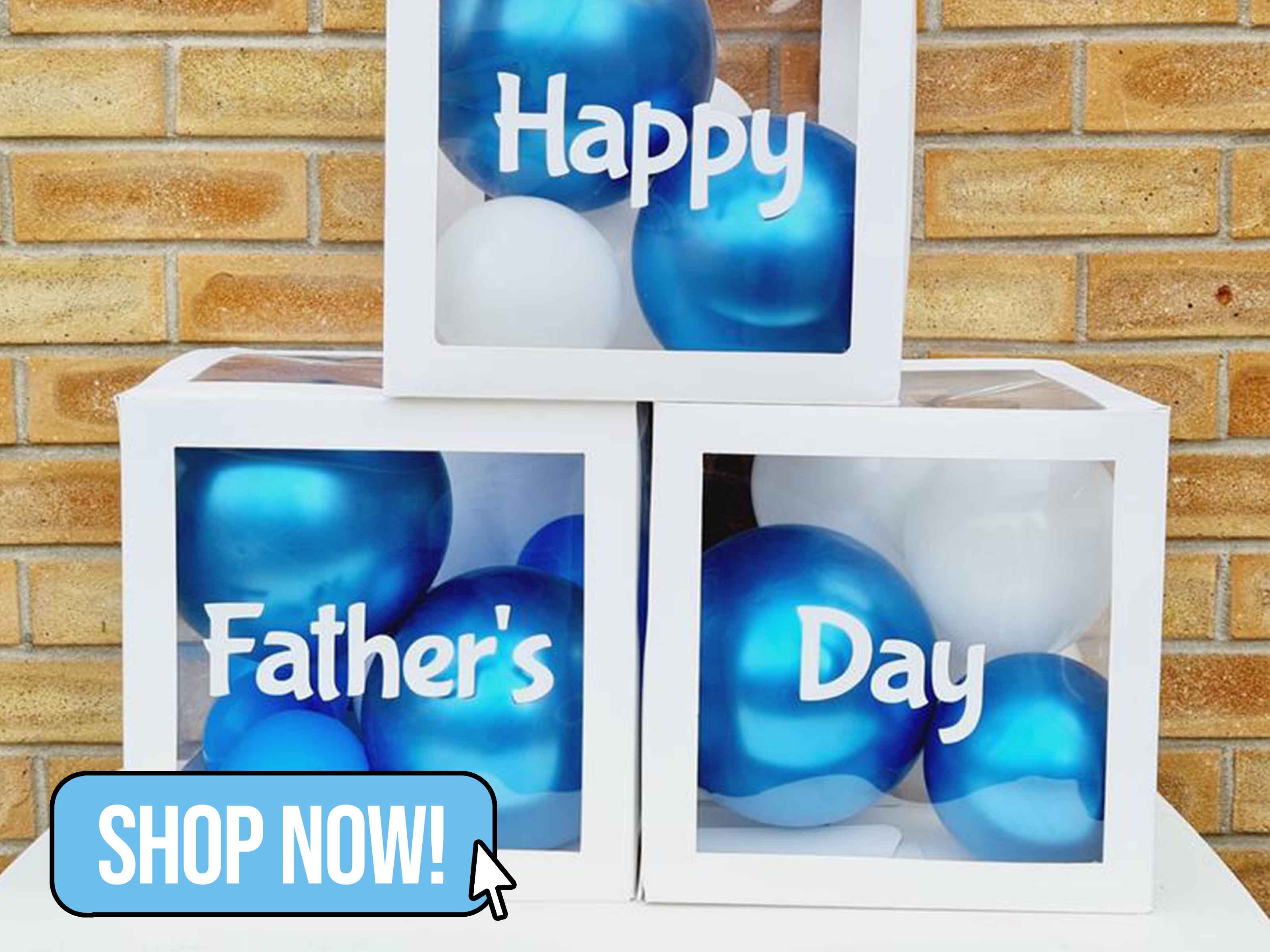Fathers Day - Fathers Day Balloon Boxes