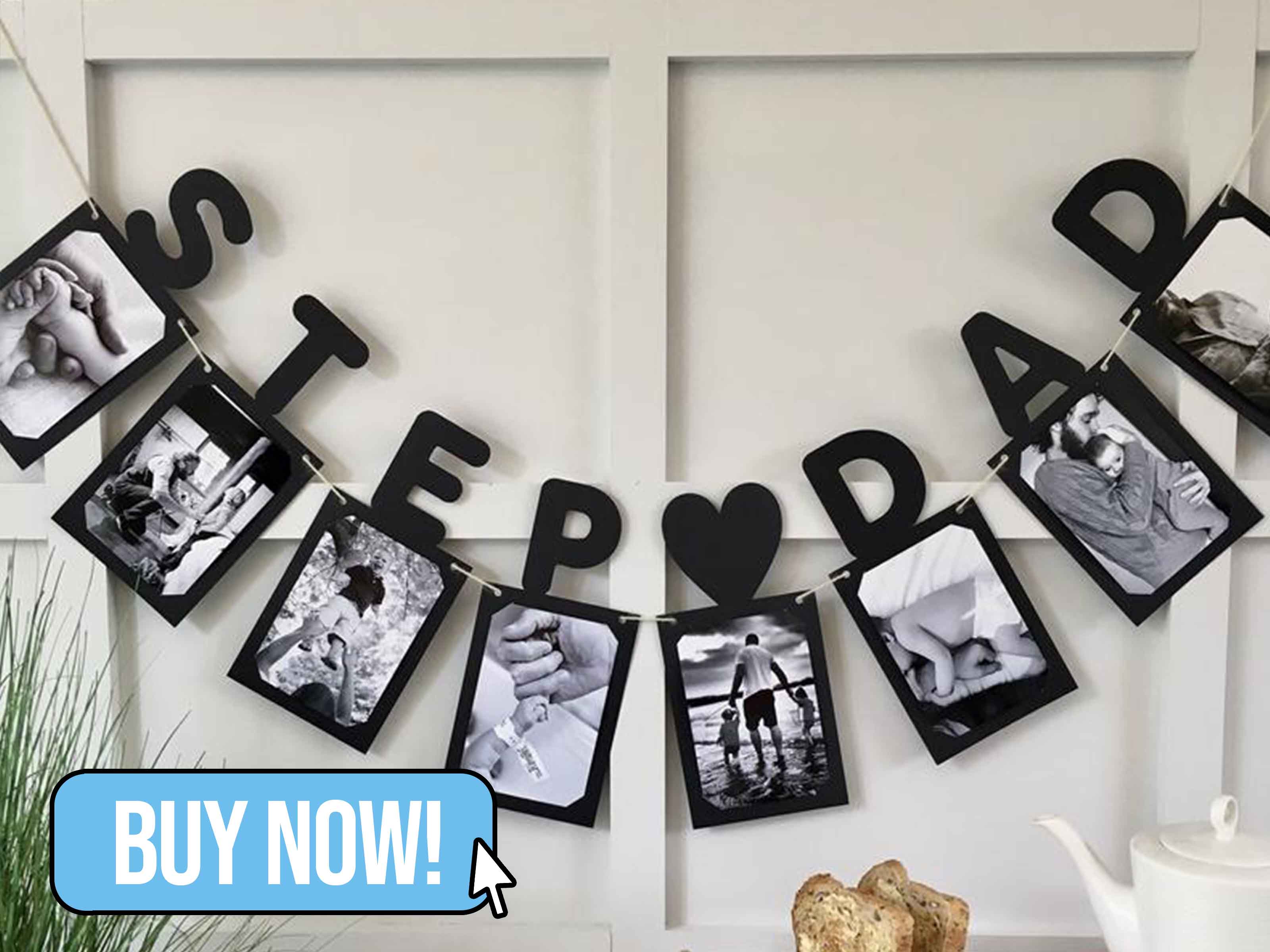 Fathers Day - Step Dad Photo Banner