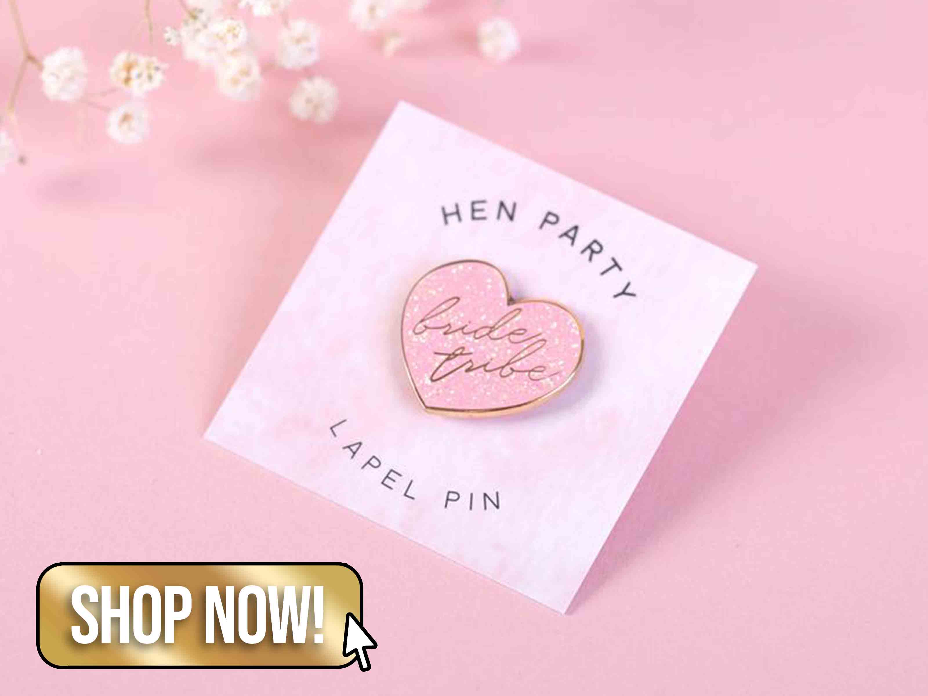 Bride Tribe Hen Party Pin - TeamHen