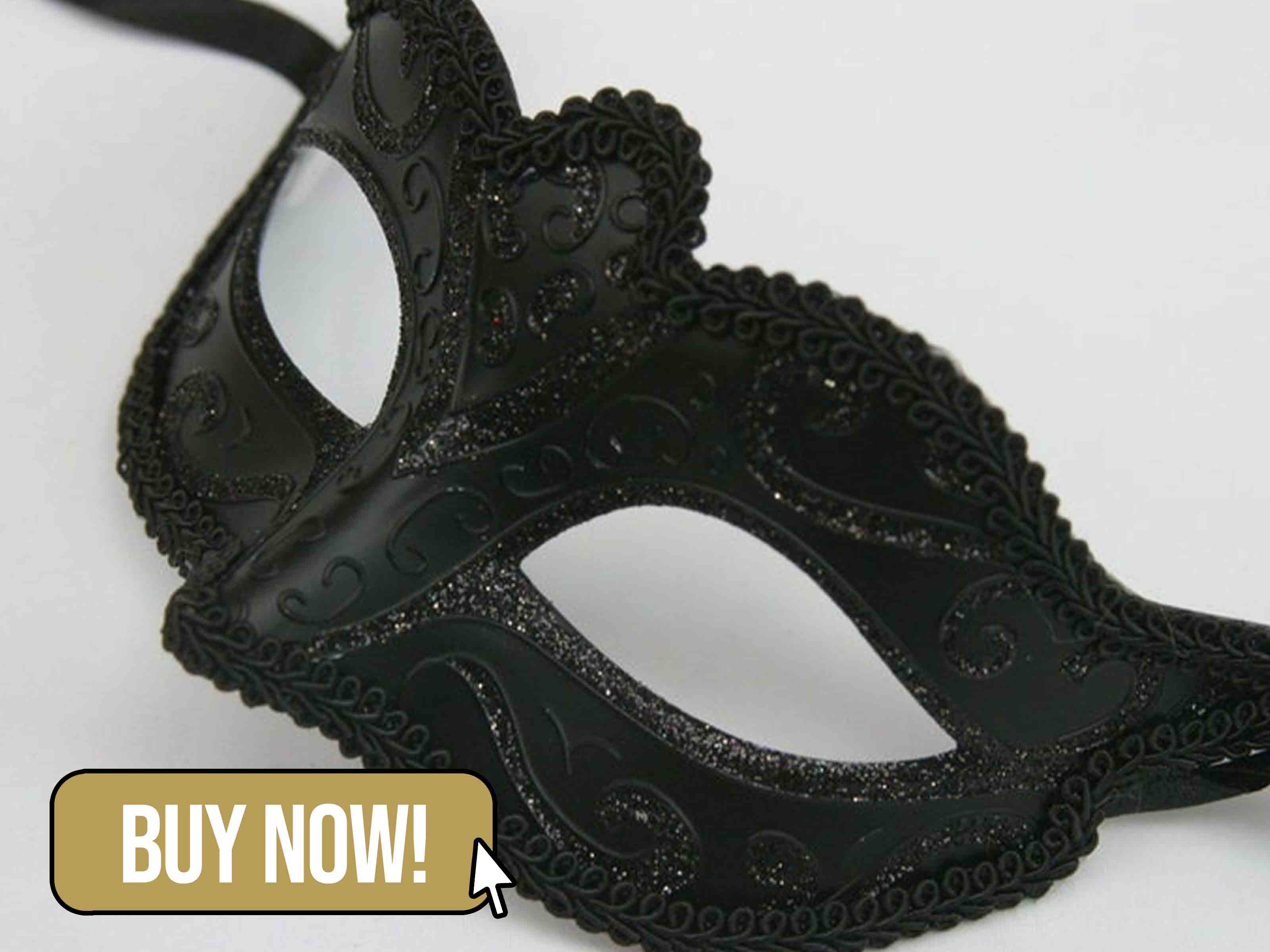 Black Masquerade Mask