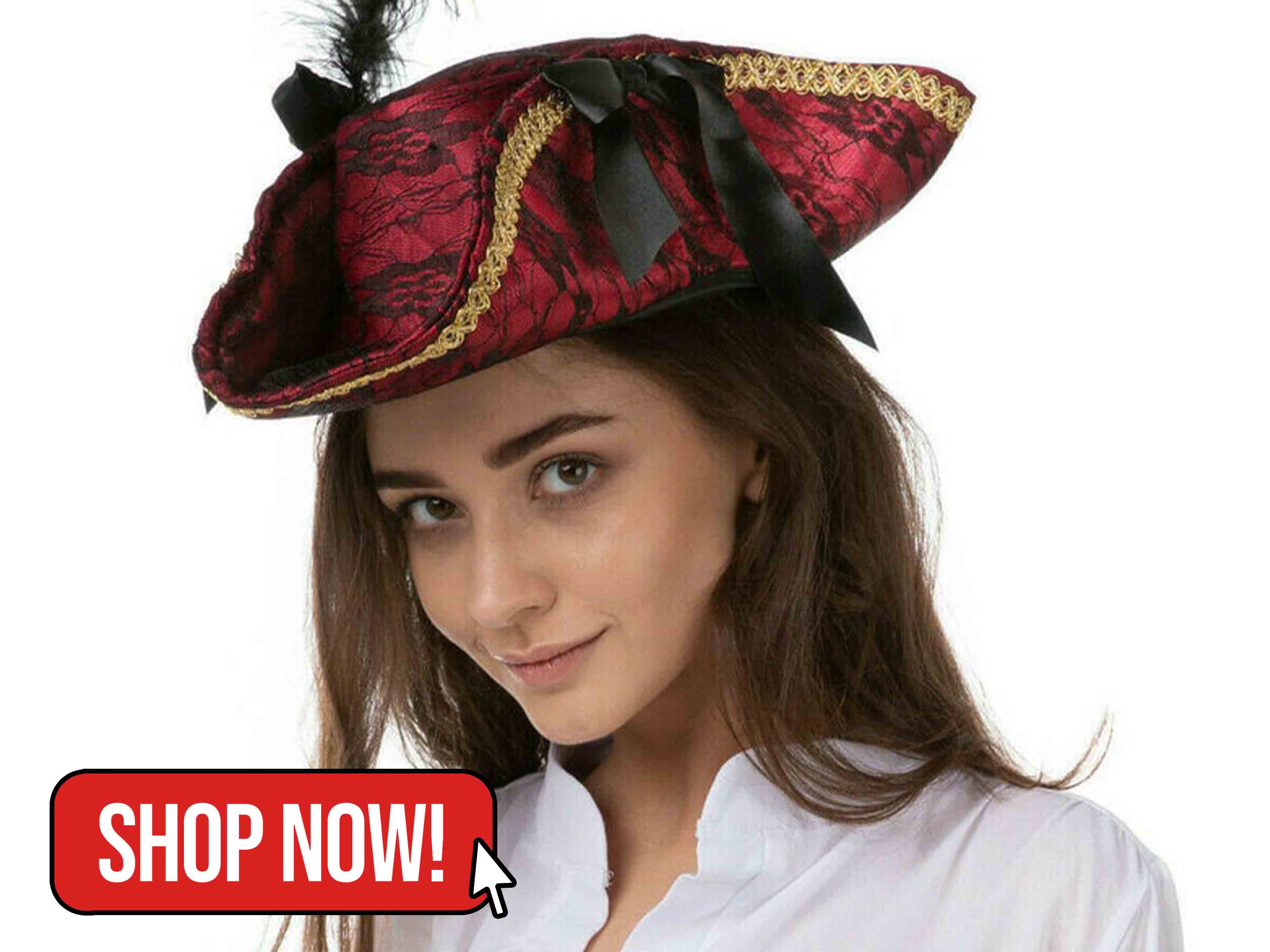 Red Pirate Hat