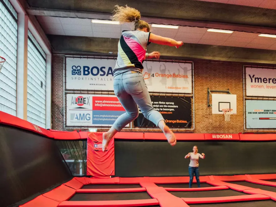 Indoor Trampolining Hen Party