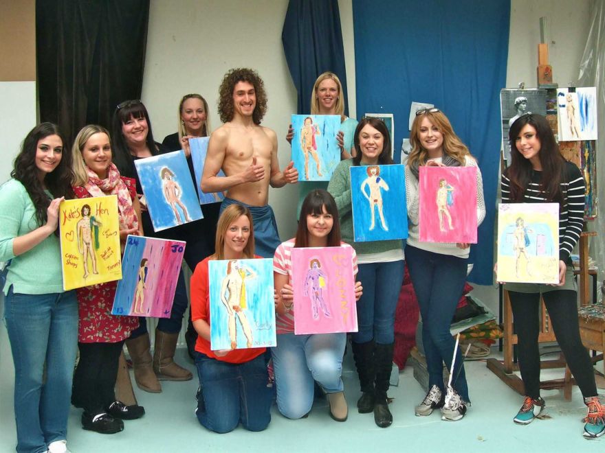Life Painting Hen Party