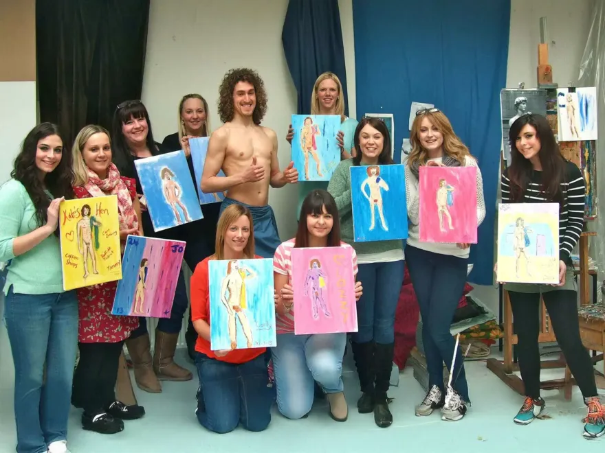 Life Painting Hen Party
