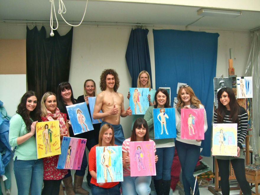 Nude Painting Hen Party