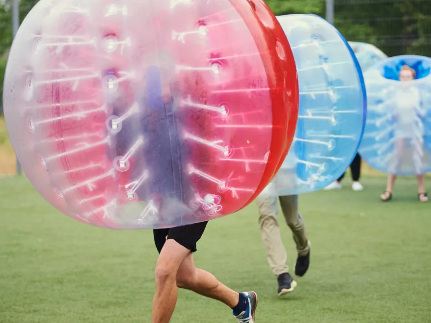 Bubble Football Activity