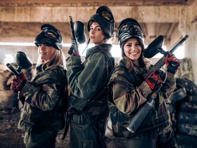 Deluxe Indoor Paintball