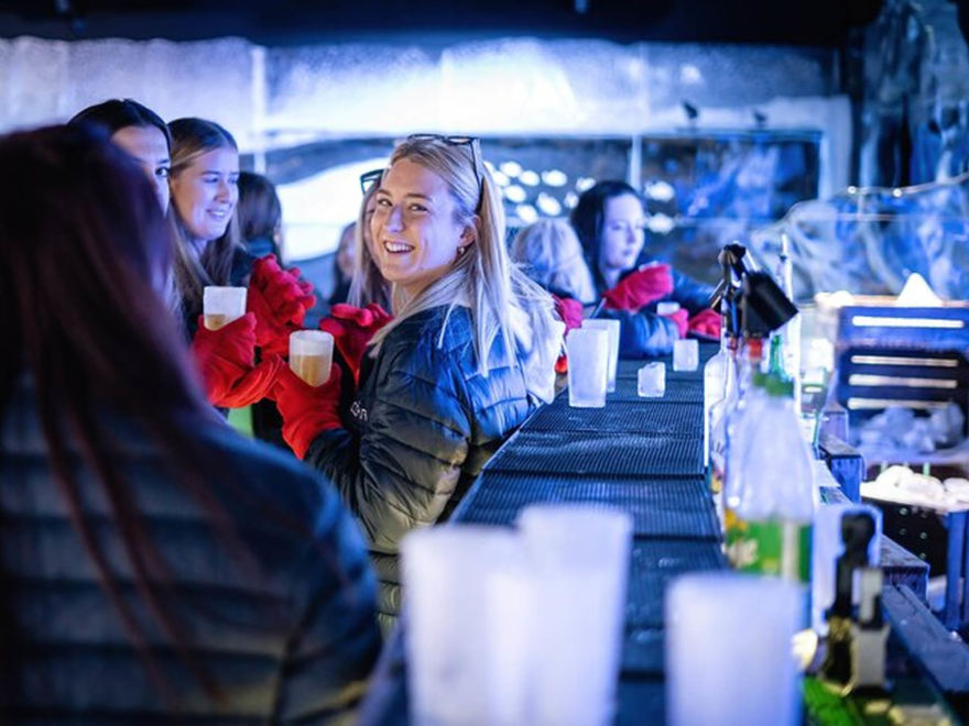 Ice Bar Entry Hen Party