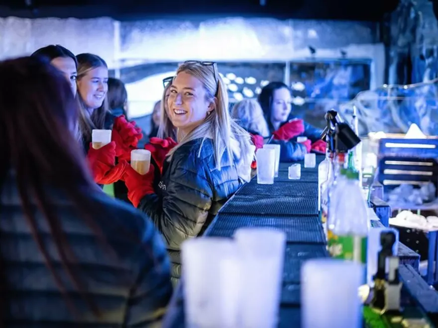 Ice Bar Entry Hen Party