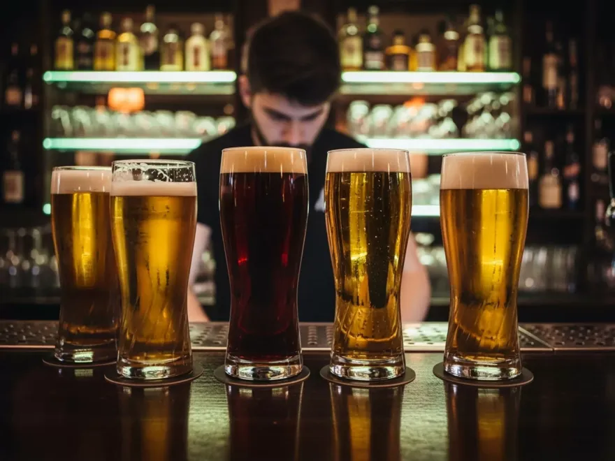 Bar Crawl with 5 Beers