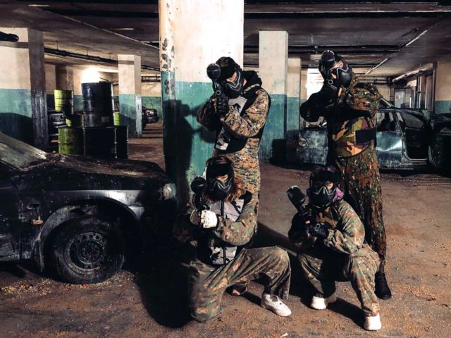 Indoor Paintball