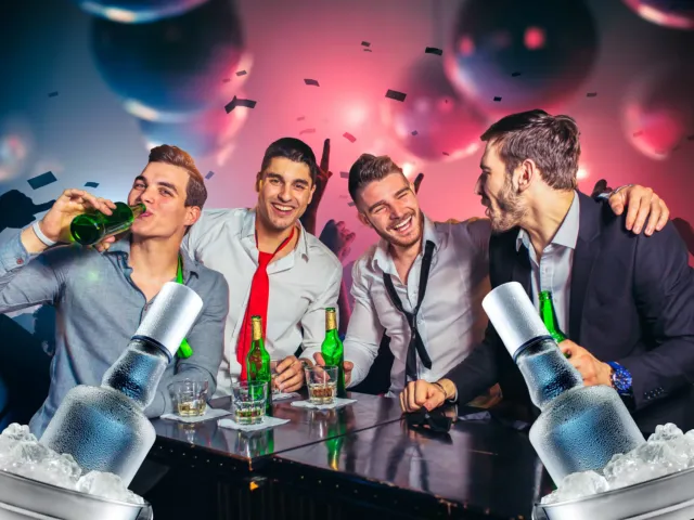 Nightclub Tables & Bottles