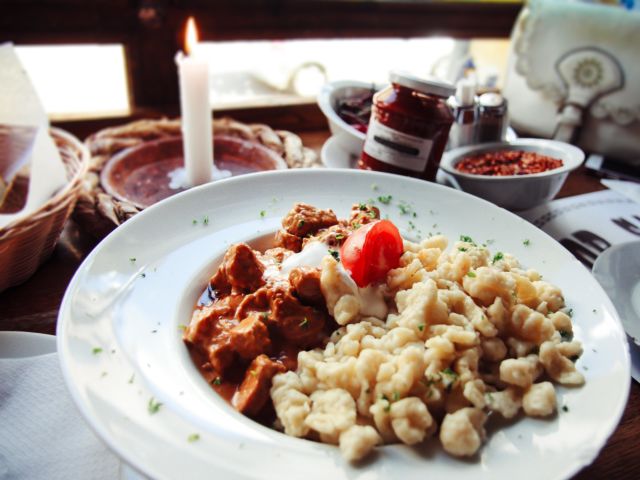 Traditional Slovakian Meal