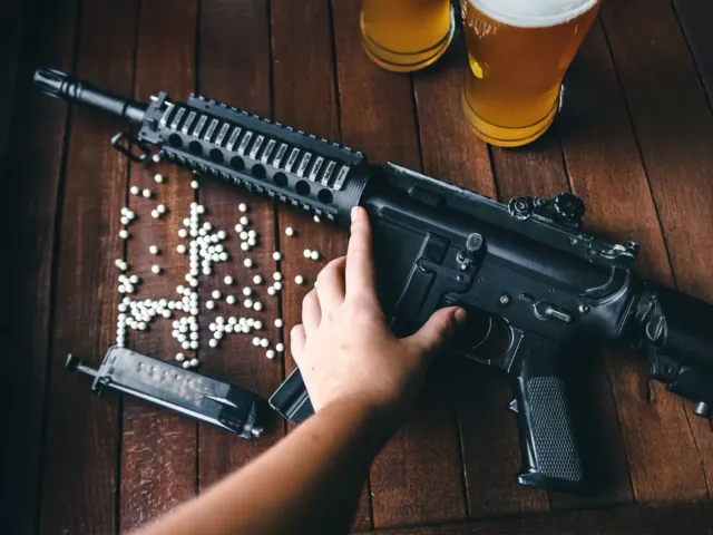 Airsoft with Unlimited Beer