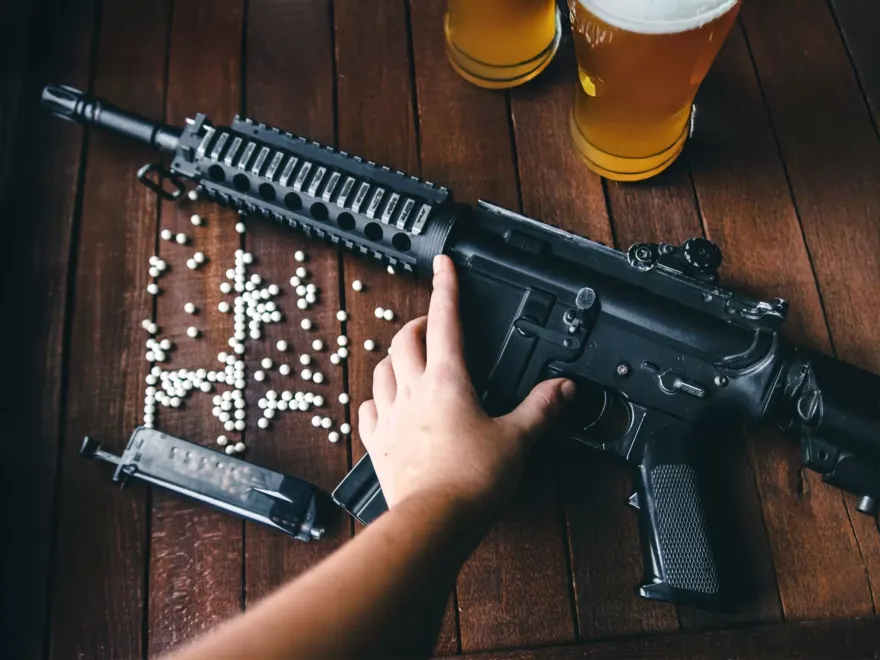 Airsoft with Unlimited Beer
