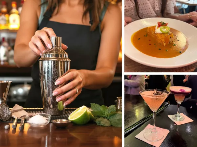 Cocktail Making & Meal