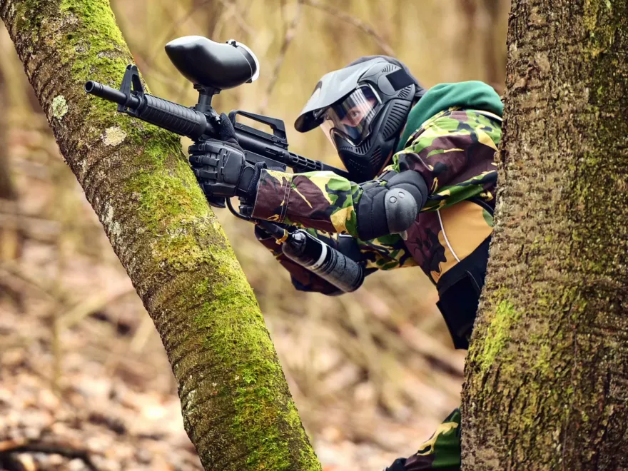 Outdoor Paintballing