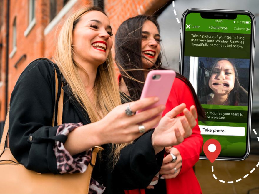 Smartphone Hen Party Treasure Hunt