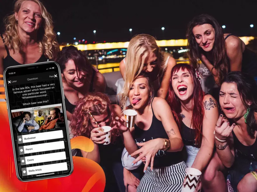 Smartphone Hen Party Treasure Hunt Activity