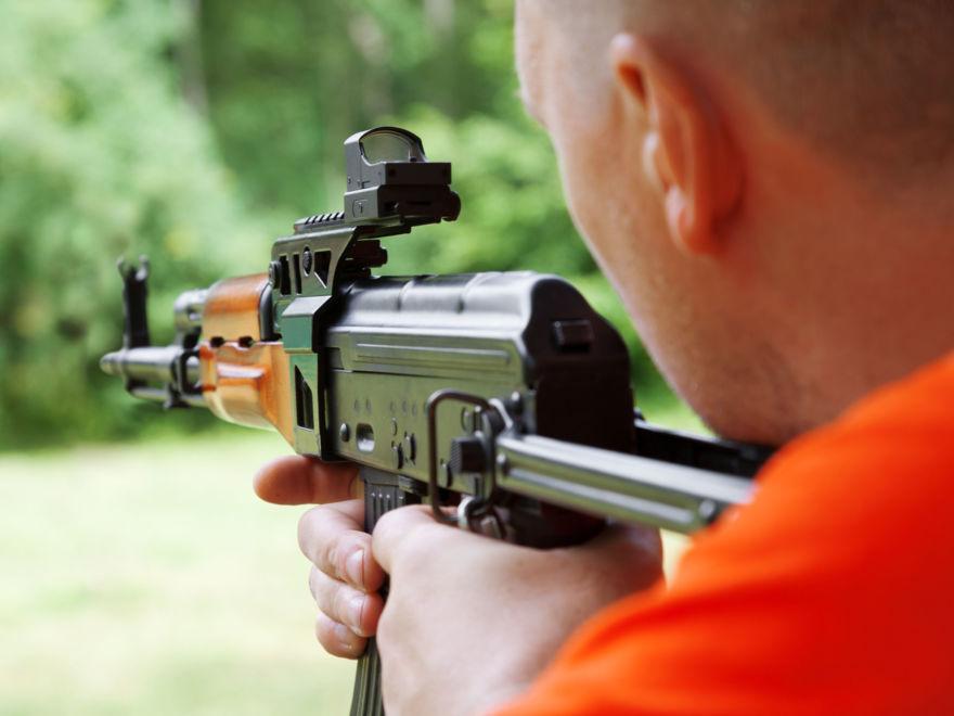 AK-47 & Gun Shooting Stag Do