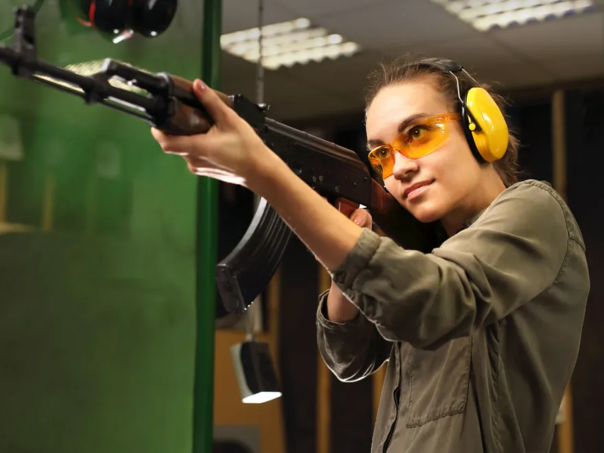 AK47 & Gun Shooting Hen Party