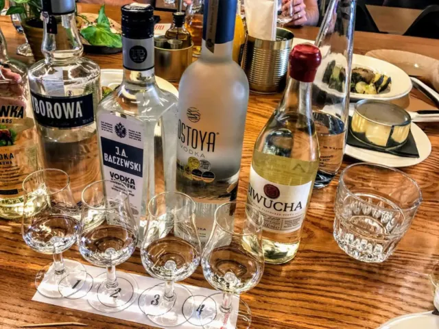 Vodka Tasting