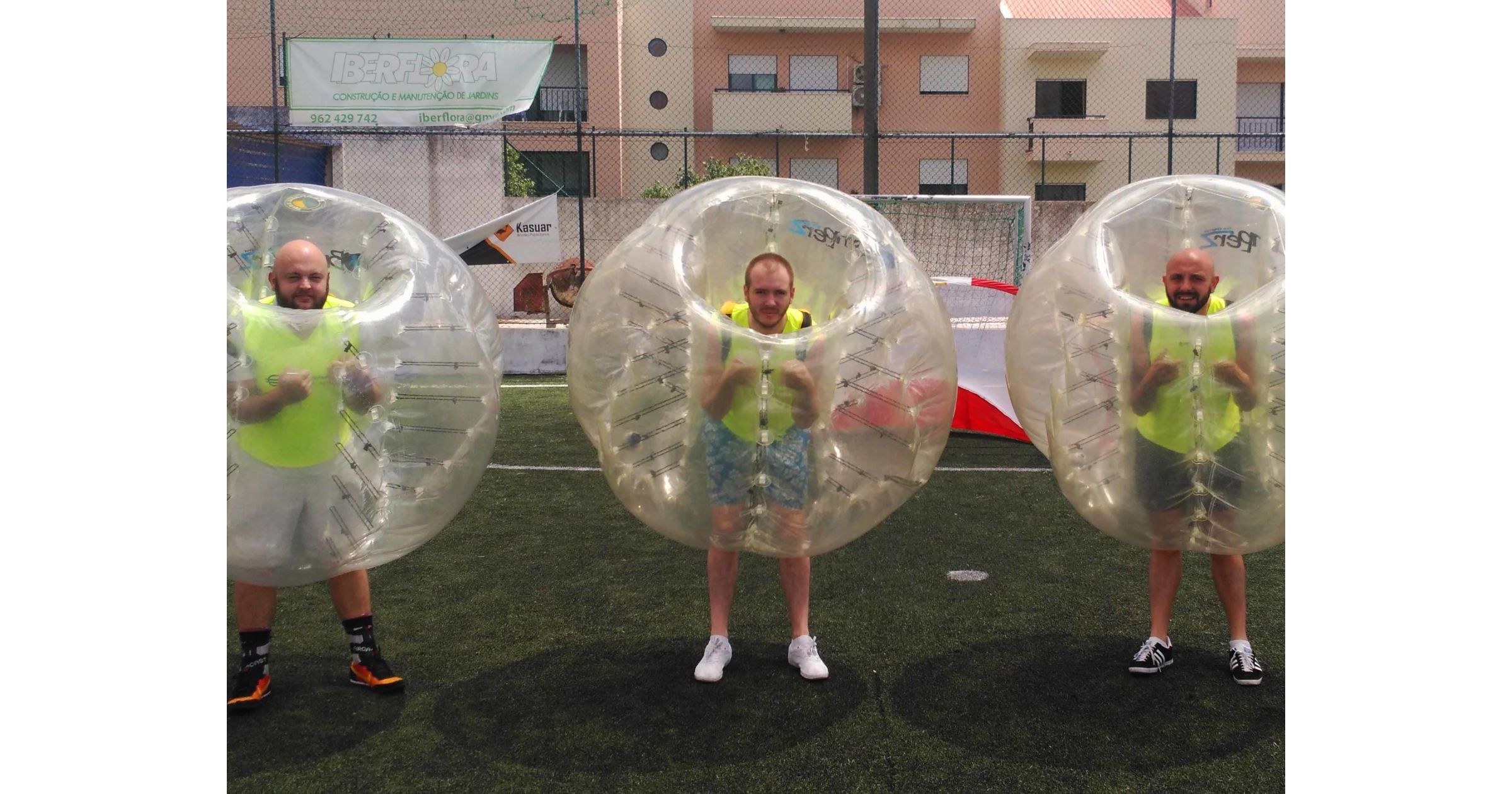 Bubble Football Stag Do in Lisbon Book Online