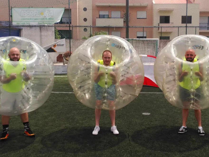 Bubble Football Lisbon Stag Do