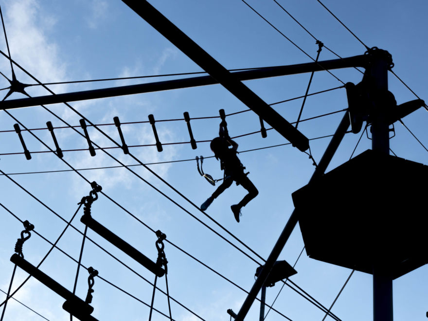 High Ropes Course Activity
